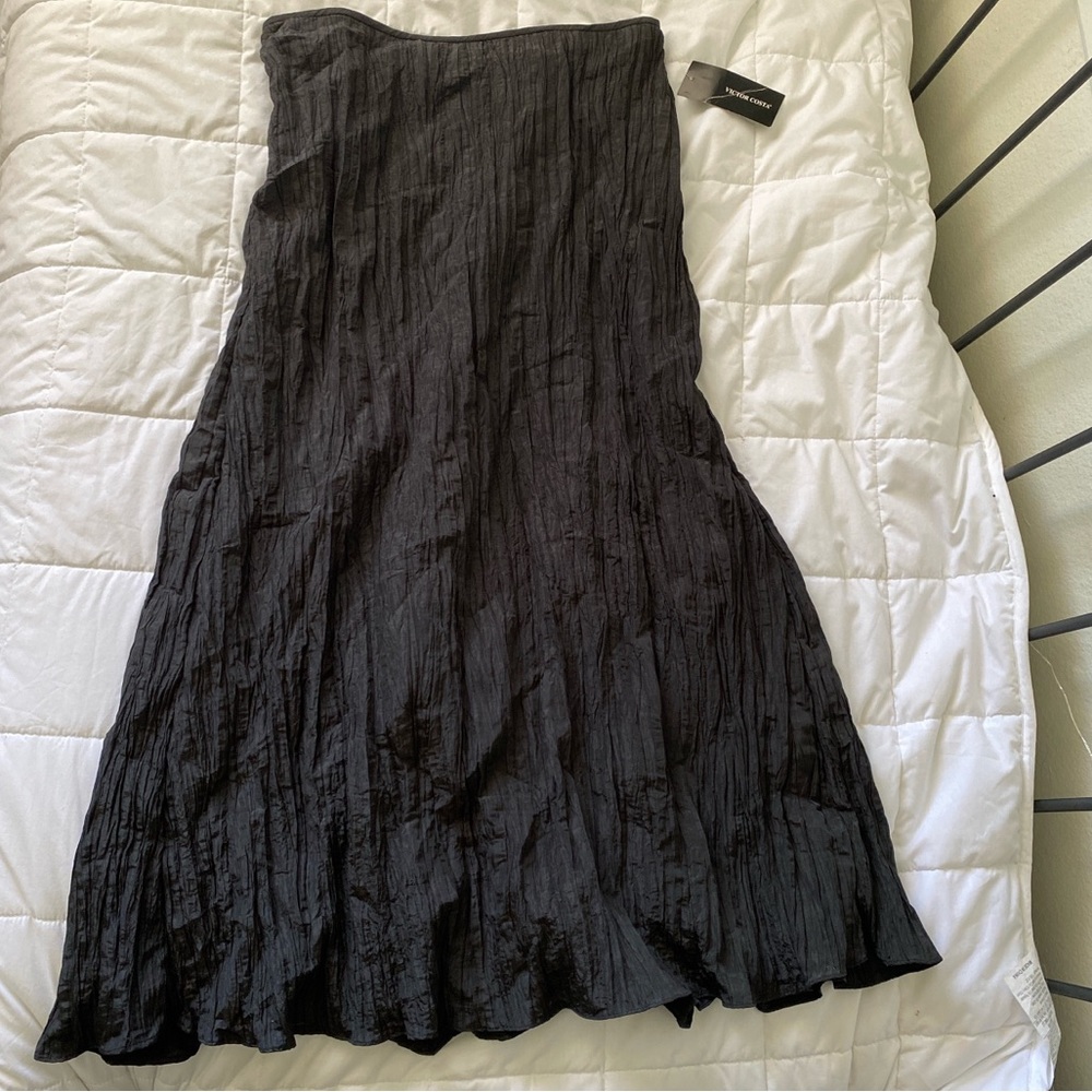 Whimsical Goth Fairycore Victorian Flowy Skirt